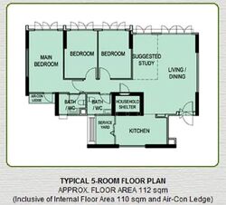 Blk 546C Segar Vale (Bukit Panjang), HDB 5 Rooms #617017031